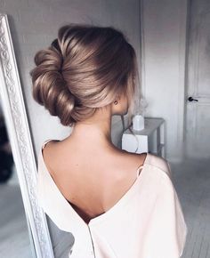 Summer Wedding Hairstyles, Classy Hairstyles, Peinados Recogidos, French Twist, Elegant Hairstyles, Down Hairstyles, Gorgeous Hair