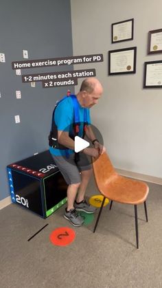 Dr. Christina Garrity | Neurologic Clinical Specialist on Instagram: "Just want to share HEP I gave a PD patient this week. 😀   #PDexercise #Parkinson #PD #PDwellness #physicaltherapy #neuroPT #neuroplasticity #vestibularPT #PT #PTA #OT #OTA #physicaltherapystudent #studentPT #largeamplitude #highintensity #stations" Geriatric Physiotherapy, Parkinsons Exercises, Physical Therapy Student, Nursing Home Activities, Occupational Therapy Activities, Home Exercise Program, Medication Management, Occupational Therapist, Neurology