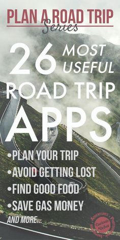 the road trip app is open for all to see