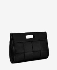 Whether you're attending a wedding, enjoying a night out, or planning your next getaway, the Remy Clutch is perfectly sized to carry all your essentials while effortlessly complementing any look. Handcrafted from luxurious smooth French calfskin leather, this versatile handbag has a cutout handle detail and a hidden magnetic closure for added style and convenience. Its minimalist design exudes sophistication, making it a must-have addition to your accessory collection this season. French Calfski Desk Stationery, Blue Crafts, High Heel Rain Boots, Leather Decor, Best Wallet, Leather Hide, Backpack Tote Bag, Leather Clutch Bags, Wallet Bag