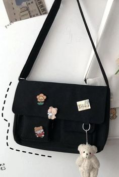 Sling Bags Women Fashion, Sling Bags Women, Cute School Bags, Stylish School Bags, My Style Bags, Aesthetic Bags