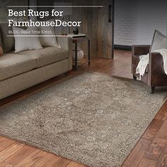 the best rugs for farmhouse house decor