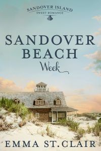 the cover of sandover beach week with an image of a house in the background