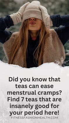 Soooo good by drinking those herbal teas for menstrual cramps the cramps disappear almost immediately! Great #periodhack Best Herbal Teas