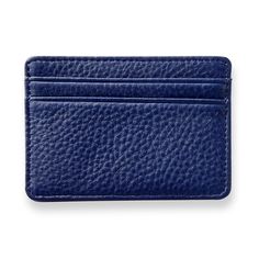 | Classic Blue Unique Office Supplies, Leather Eyeglass Cases, Leather Card Wallet, Everyday Accessories, Eyeglass Case, 50th Gifts, Personalized Card, Classic Blue, Classic Leather