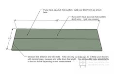 the diagram shows how to measure and draw an object