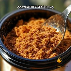 If you've ever craved that delicious KFC flavor at home, this Copycat KFC Seasoning will help you achieve just that! 🍗✨

Ingredients:
- 2/3 teaspoon salt
- 1/2 teaspoon thyme
- 1/2 teaspoon basil
- 1/3 teaspoon oregano
- 1 teaspoon celery salt

Directions:
Simply mix all the ingredients together in a small bowl until everything is well combined. Then, store your flavorful seasoning in an airtight container for future use. Enjoy!

#CopycatRecipe #KFC #Seasoning #HomeCooking #FlavorBurst