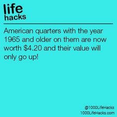 Coin Values, Amazing Life Hacks, Life Hack