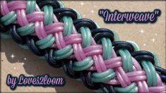 an image of a braided bracelet with the words interweave on it