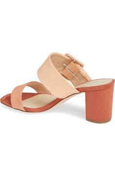 Chinese Laundry Yippy Block Heel Sandal (Women) | Nordstrom Spring Sandals With Stacked Block Heel, Adjustable Block Heels With Buckle Closure, Adjustable Buckle Closure Block Heels For Summer, Summer Block Heels With Buckle Closure And Low Heel, Adjustable Open Toe Block Heels With Buckle Closure, Spring Double Strap Mules With Buckle Closure, Synthetic Block Heel Mules With Heel Loop, Trendy Sandals With Block Heel, Spring Block Heels With Stacked Heel And Adjustable Fit