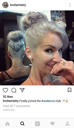 Female Undercut Long Hair, Style Undercut, Haircut Edgy, Shaved Haircut, Haircut Tips, Fresh Cuts