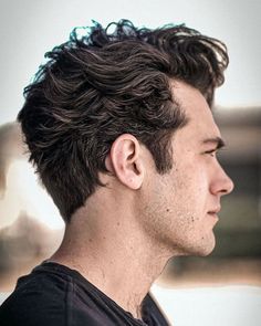 Mens Haircuts Thick Hair, Mens Medium Length Hairstyles, Older Mens Hairstyles, Wavy Hairstyles Medium, Thick Wavy Hair