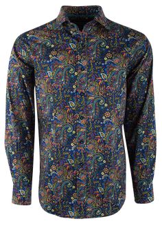 We Carry the Best Luxury Western Wear. Shop David Smith Australia Navy Paisley Button-Front Western Shirt. Mens Western Wear, Paisley Print Shirt, David Smith, Western Belt Buckles, Western Belts, Best Western, Western Shirt, Button Front Shirt, Western Shirts