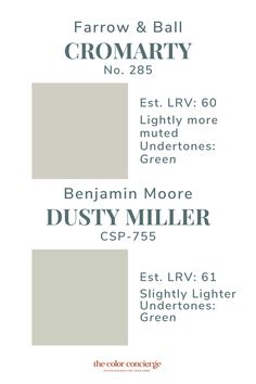 the color scheme for farrow and ball cromarty