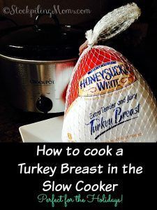 how to cook a turkey breast in the slow cooker