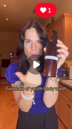 Homemade Body Wash, The Fountain Of Youth, Natural Beauty Recipes, Food Medicine, Fountain Of Youth