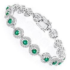 Item Code: 800074&#44 Gemstone Diamond Ring, Silver Bracelets For Women, Emerald Bracelet, Natural Gemstone Ring, Halo Style, Gold Bracelet For Women, Bead Charm Bracelet, Emerald Jewelry, Diamond Bracelets