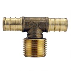 the brass fittings on this hose are made from metal and have nozzles