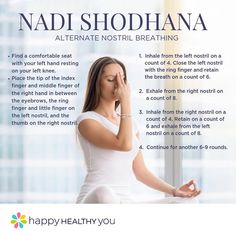 Nostril Breathing, Hata Yoga, Unhealthy Lifestyle, Alternate Nostril Breathing