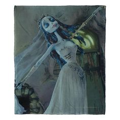 Indulge in ultimate comfort and softness with Warner Bros. Corpse Bride "Wistful Bride" Silk Touch Blanket. Made from 100% polyester, this blanket is silky smooth to the touch and provides the perfect amount of warmth. Corpse Bride Doll, Dead Bride Costume, Emily Corpse Bride, Dead Bride, Tim Burton Corpse Bride, Tim Burton Films, Doodle Tattoo, Cartoons Love, Wallpaper Iphone Christmas