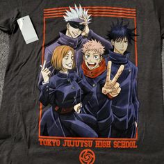 Jujutsu Kaisen Shirt Mens Small Anime Graphic Short Sleeve Please Be Aware That All Preloved Or Vintage Items Will Usually Show A Few Signs Of Wear Or Fading Due To Age, But Anything Visible Such As Stains Or Holes Will Be Noted. Actual Colors May Vary Due To Lighting And Photography As Well As The Various Differences Between Monitor And Mobile Displays. For Any Further Information On This Item Please Contact Us And We Will Be Happy To Help. Please Refer To Measurements For Fit. Width Is Pit To Jujutsu Kaisen Shirt, Tuxedo T Shirt, Nike Running Shirt, Pink Floyd Graphic, Anime Shirts, Resort Shirt, 80s Mens, Mickey Mouse Shirts, Men's Graphic T Shirt