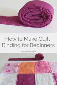 Beginner Sewing Projects Easy, Quilt Binding, Leftover Fabric, Quilting For Beginners, Quilting Tips, Fabric Baskets, Sewing Projects For Beginners, Love Sewing, Quilting Ideas