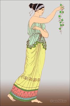 Ancient Rome Clothing, Greek Culture, Roman Fashion, Greek Clothing, Greek Art