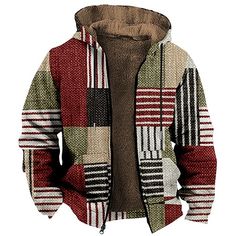 Season:Winter,Fall; Fabric:Polyester; Sleeve Length:Long Sleeve; Look After Me:Machine wash; Gender:Men's; Style:Cowboy,Ethnic,Fashion; Elasticity:Stretchy; Tops Type:Fleece,Hoodies,Sweatshirt,Hoodie; Occasion:Party,Streetwear; Age Group:Adults; Fit Type:Tailored Fit; Pattern:Plaid; Design:Drawstring; Neckline:Hooded; Sports Clothing Sub Category:Hoodie,Fleece Hoodie; Listing Date:09/20/2024; Print Type:3D Print Red Winter Sweatshirt, Warm Cotton Hoodie For Winter, Winter Outdoor Hoodie With Patchwork, Red Long Sleeve Hoodie With Patchwork, Red Patchwork Long Sleeve Hoodie, Red Hooded Fleece Sweater, Red Hoodie Sweater For Winter, Red Fleece Winter Sweater, Red Winter Hoodie Sweater