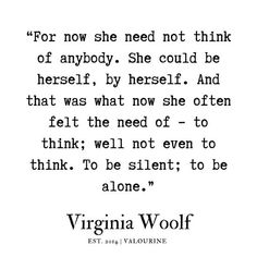 virginia woolf quote on white background with black and white image in the bottom right corner