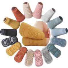 PRICES MAY VARY. 【ANTI-SKID GRIPS】 Non-skid toddler socks designed with grips on the bottom, efficiently support the active little boys and girls as they are walking or crawling on floor, or playing on the slide or trampoline 【SOFT MATERIAL】 Baby infant socks are made of soft cotton, breathable and stretchable. Newborn anti-slip socks will not irritating your baby's delicate skin 【PERFECT for EVERYDAY】 Ankle socks with grips are a basic essential of your child's wardrobe. Different colors with d Baby Socks Crochet, Crochet Baby Socks, Newborn Socks, Easy Crochet Baby, Non Slip Socks, Boys Socks, Baby Boy Accessories, Toddler Socks