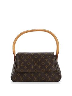 Louis Vuitton Shoulder Bag Size: One Size Bags - used. 100% Coatead Canvas | Louis Vuitton Shoulder Bag: Brown Bags Rectangular Monogram Canvas Shoulder Bag With Top Handle, Rectangular Monogram Canvas Flap Bag For Everyday Use, Everyday Rectangular Monogram Canvas Flap Bag, Luxury Monogram Canvas Baguette Bag For Everyday Use, Monogram Canvas Shoulder Baguette Bag For Travel, Evening Bags With Gold-tone Hardware And Monogram Canvas, Evening Shoulder Bag In Monogram Canvas, Designer Brown Monogram Canvas Baguette Bag, Luxury Brown Monogram Canvas Baguette Bag