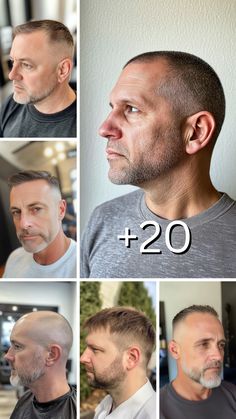 Master the Look: 25 Haircuts for Balding Men