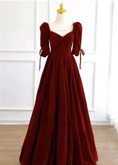 Charming A-line Velvet Long Party Dress, A-line Floor Length Wedding Party DressMaterial:velvetColor:As shown in figure color or custom colorBack details:lace-upDress type:A-lineneckline:off shoulderStyle:charming&ltp&gtFeatures:simple&lt/p&gt&ltbr/&gt&ltp&gtThis dress could be custom made, there are no extra cost to do custom size and color.&lt/p&gt&ltbr/&gt&ltp&gt1, If the color is customized, please note the color & card number.&lt/p&gt&ltbr/&gt&ltp&gt2,You can choose standard size or custom A-line Ball Gown With Sweep Train For Banquet, A-line Evening Dress With Ruched Bodice For Banquet, Banquet A-line Dress With Ruched Bodice, Fitted Bodice A-line Ball Gown For Banquet, A-line Ball Gown With Fitted Bodice For Banquet, Party A-line Bridesmaid Dress With Ruched Bodice, Prom Maxi Dress With Ruched Bodice, A-line, Fitted A-line Bridesmaid Ball Gown, Fitted A-line Ball Gown For Bridesmaids