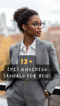 Updating your work wardrobe? Click to discover 13 chic business casual outfits that are perfect for every woman. Look professional and stylish! 👩‍💼👗 #BusinessCasual #ChicWorkwear #ProfessionalStyle #OfficeFashion #WomenInBusiness Collar Outfits For Women, Faculty Outfits, Women Work Outfits Professional, Modern Business Attire Women, Fall Business Professional Outfits, Female Business Attire, Business Casual Outfits For Black Women, Elegant And Classy Outfits, Women Business Professional