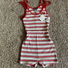 White Red And Blue Romper Casual Striped Fitted Jumpsuits And Rompers, Casual Fitted Striped Jumpsuits And Rompers, Red Zara Jumpsuits And Rompers For Summer, Zara Casual Summer Jumpsuits And Rompers, Casual Zara Jumpsuits And Rompers For Summer, Spring Stretch Jumpsuits And Rompers By Zara, Zara Casual Cotton Jumpsuits And Rompers, Casual Cotton Jumpsuits And Rompers By Zara, Casual Zara Cotton Jumpsuits And Rompers