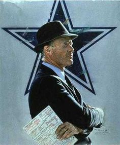 a drawing of a man in a suit and fedora holding papers with a star on the wall behind him