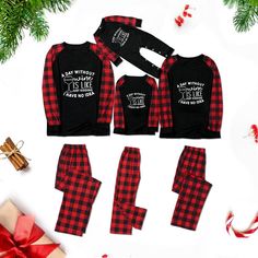 WHY CHOOSE PAJAMAS AS GIFTS Pajama sets make for warm and thoughtful Christmas gifts that promote comfort, togetherness, and relaxation during the holiday season. They're versatile, suitable for all ages, and can be tailored to fit the recipient's style, making them a well-received and memorable gift choice. FEATURES 🎁STYLES SUITABLE FOR THE WHOLE FAMILYStyles for the Whole Family Comes in sizes for adults, boys, girls, toddlers, even provide sizes suitable for your pets, create a perfect match Matching Family Christmas Pjs, Family Matching Pjs, Xmas Pjs, Matching Family Christmas Pajamas, Christmas Jammies, Family Pajama Sets, Matching Pjs, Matching Christmas Pajamas, Christmas Pajama Set