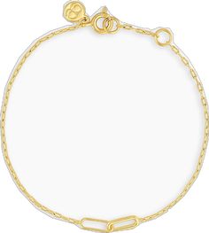 Classic Adjustable Yellow Gold Charm Bracelet, Elegant Oval Link Bracelets For Everyday, Elegant Oval Link Bracelet For Everyday, Classic Yellow Gold Bracelets For Everyday Elegance, Elegant Gold Paperclip Bangle Bracelet, Delicate Chain Yellow Gold Bracelets, Elegant Yellow Gold Paperclip Bangle Bracelet, Delicate Yellow Gold-plated Bracelets, Chic Gold-tone Bracelet With Rectangular Links