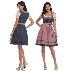 High Quality Germany Bavarian Oktoberfest Beer Girl Costume Maid Wench – jetechband Beer Maid, Beer Girl Costume, Oktoberfest Costume, Oktoberfest Beer, Girls Uniforms, Girl Costumes