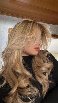 Hairstyles For Layered Hair, Blowout Hair, Haircuts Straight Hair, Long Hair With Bangs, Haircuts For Long Hair, Long Blonde Hair