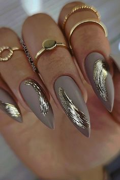 Trendy Nail Art Designs, Trendy Nail Art, Hot Nails, Luxury Nails, Chic Nails, Fancy Nails, Nail Polishes, Best Acrylic Nails