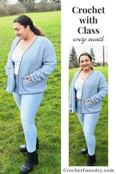 Upgrade your wardrobe with the Coco Chanel Cardi in our September 2024 Digital Edition of Crochet Foundry! Be the envy of your friends with this chic and cozy crochet cardi. Get ready to impress with your new go-to accessory! Pin now to get ready to crochet!