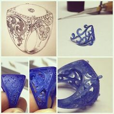 Wax Carving Jewelry Tutorials, Desk Clear, Shelf Paper, Wax Ring, Beautiful Desk