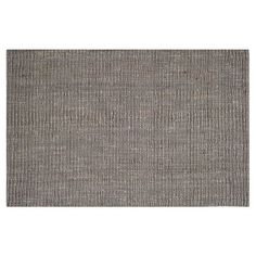 a gray rug on a white background