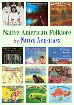 native american folklores are featured in this postcard for children's books