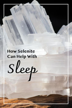 Discover how selenite crystals help you sleep better. 💤 💤 Selenite Crystal How To Use, Selenite Crystal Meaning, Crystal Meanings Charts, Energy Stones Crystal Healing, Crystals For Wealth, Crystals For Sleep, Help With Sleep