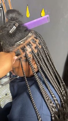 Style Medium Knotless Braids, Hair Type Chart, Medium Knotless Braids, Hair Inches, Medium Knotless, Feed Ins, Goddess Braids Hairstyles