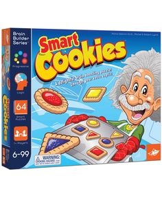 the smart cookies board game is on display