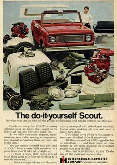 an advertisement for the international harvest motor company