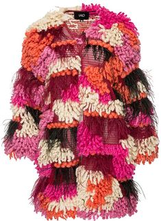 Shaggy Jacket, Gilet Crochet, Our Memories, Knitwear Fashion, Knitwear Design, Creative Home, Knitting Inspiration